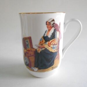 Vintage Norman Rockwell Memories Mug in Box